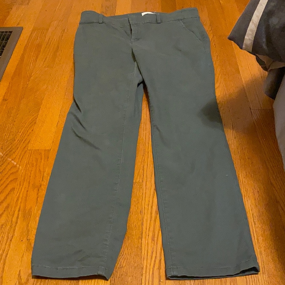 Loft Women’s Chino Pants Green